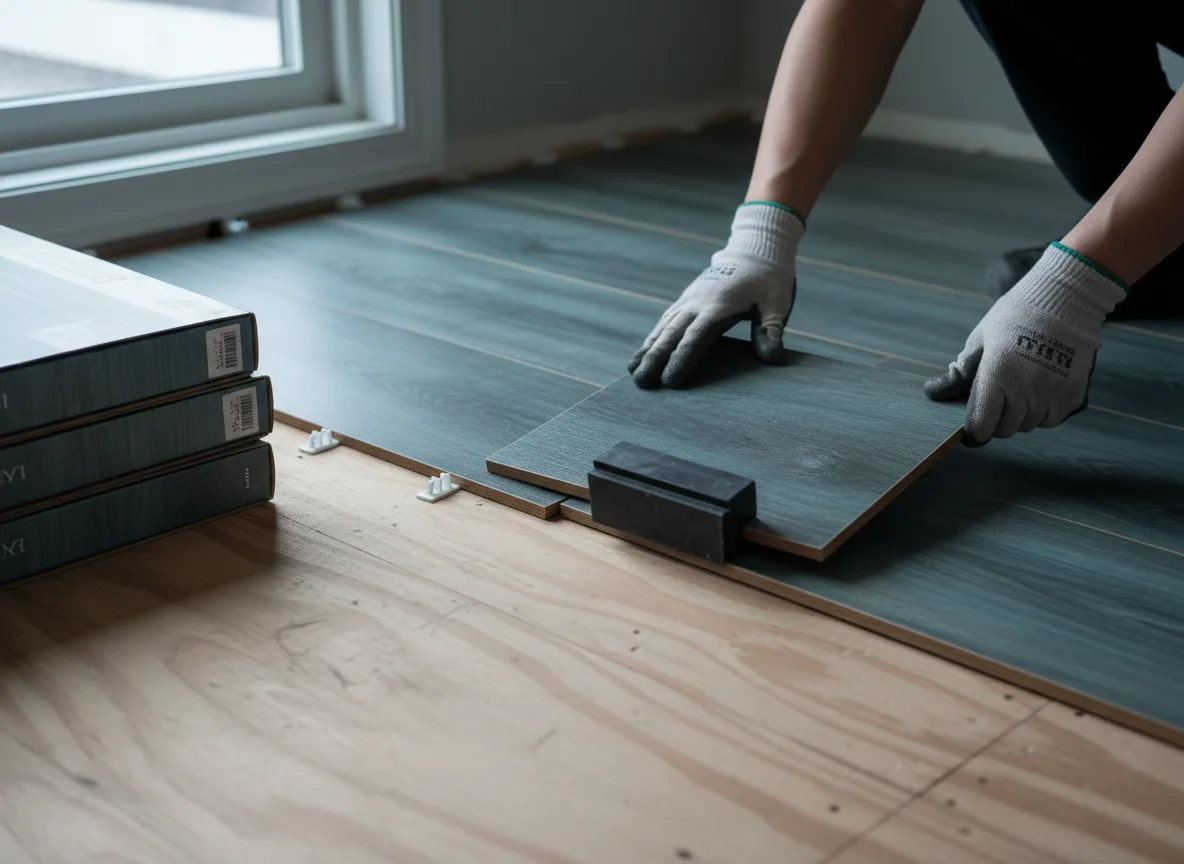 Luxury Vinyl Plank Installation company in Bridport, VT